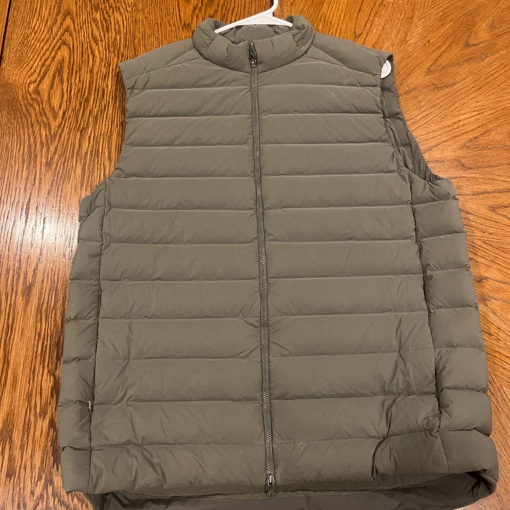 Lululemon Athletica Green Quilted Vest